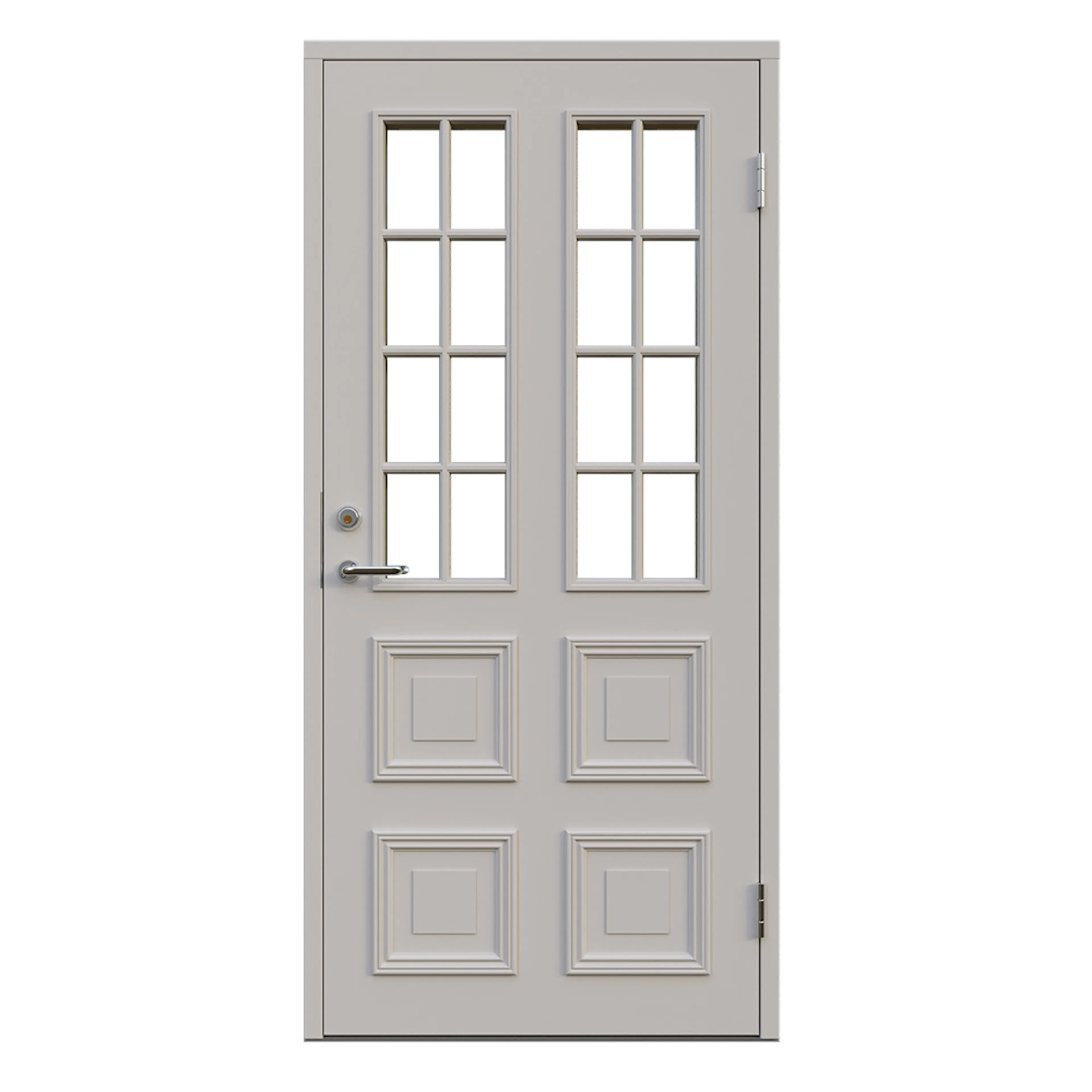 Ytterdörr Leksandsdörren Glasmästeri Glas Eco74 RC2N