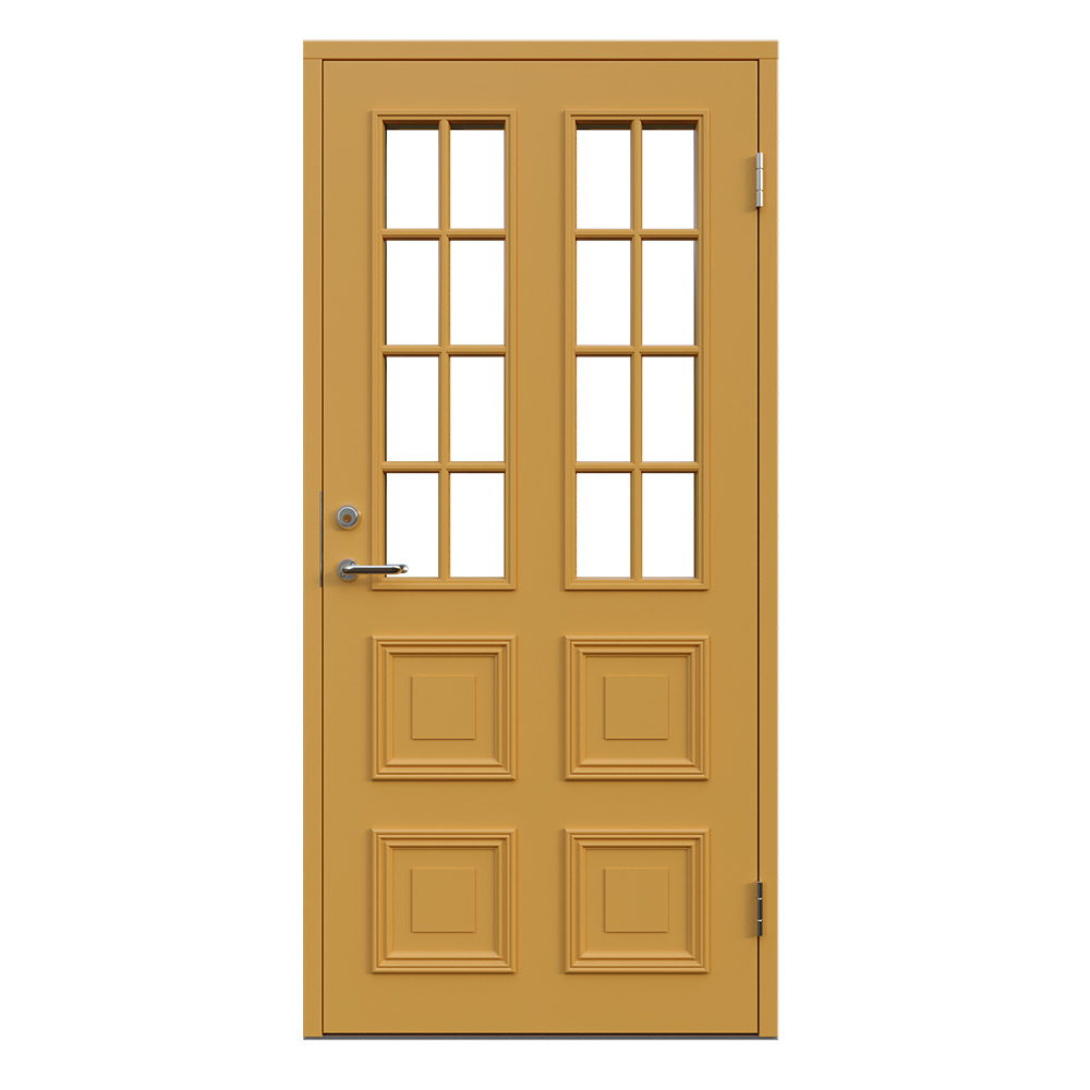 Ytterdörr Leksandsdörren Glasmästeri Glas Eco74 RC2N