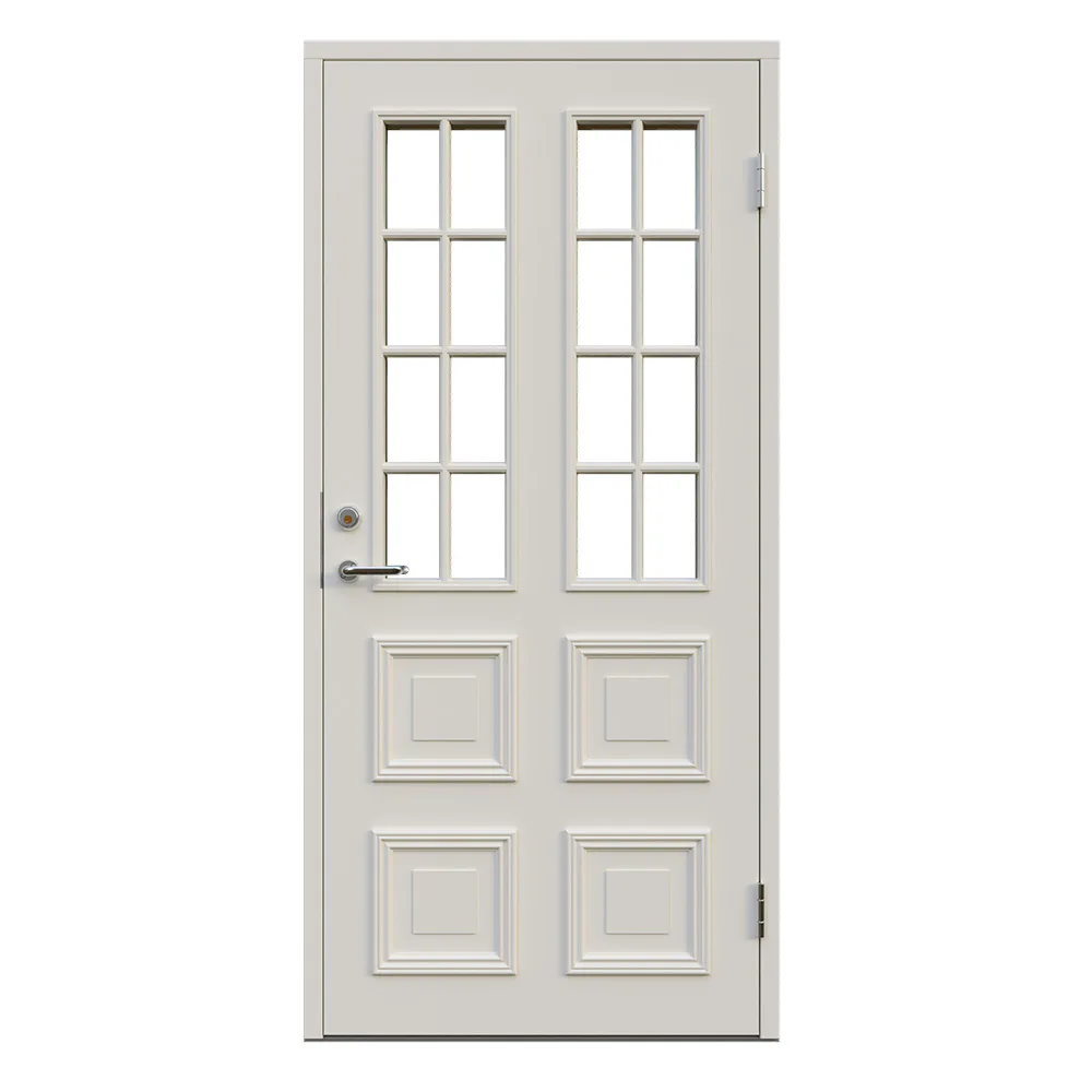 Ytterdörr Leksandsdörren Glasmästeri Glas Eco74 RC2N