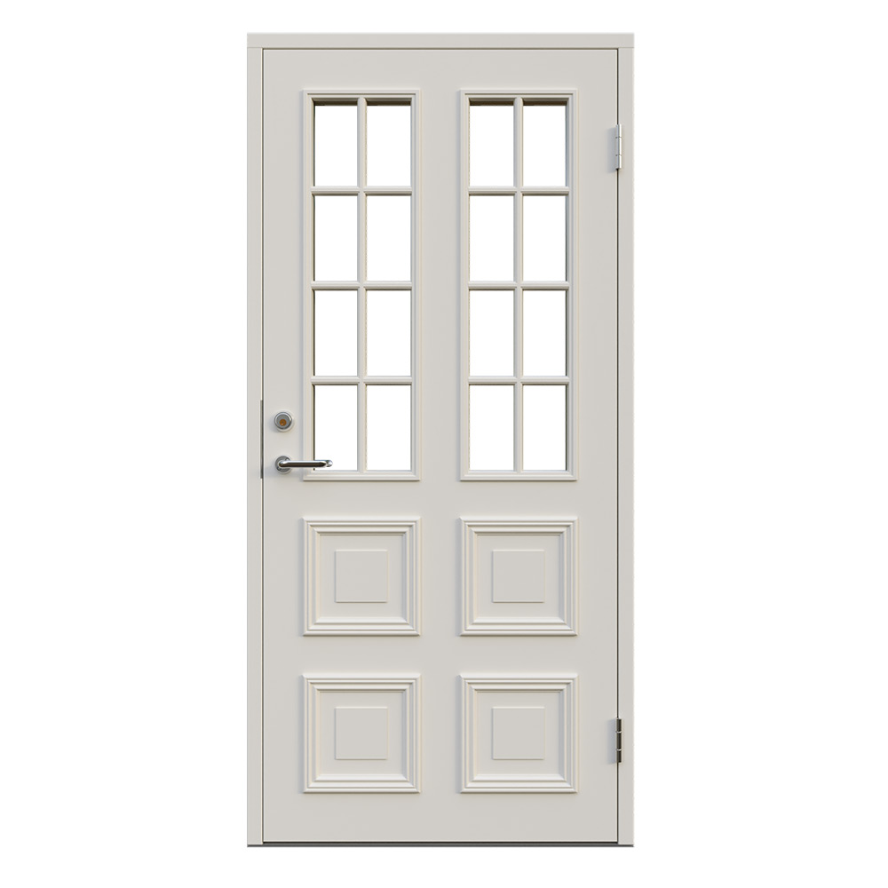 Ytterdörr Leksandsdörren Glasmästeri Glas Eco74 RC2N