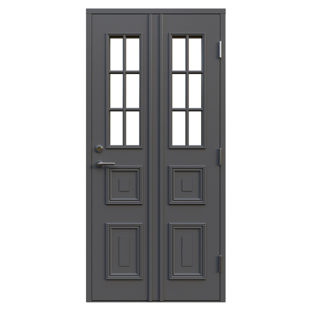 Ytterdörr Leksandsdörren Granberg Eco74 RC2N