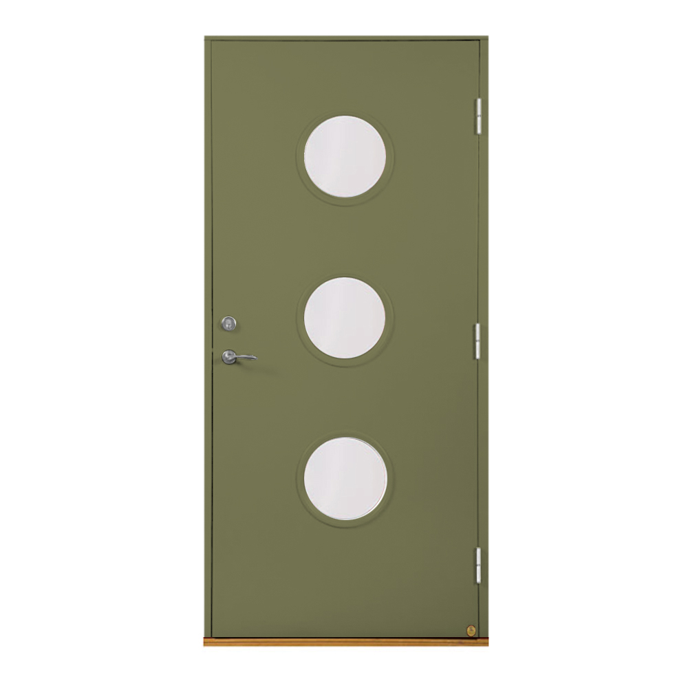 Ytterdörr Leksandsdörren Hästberg Eco74 RC2N