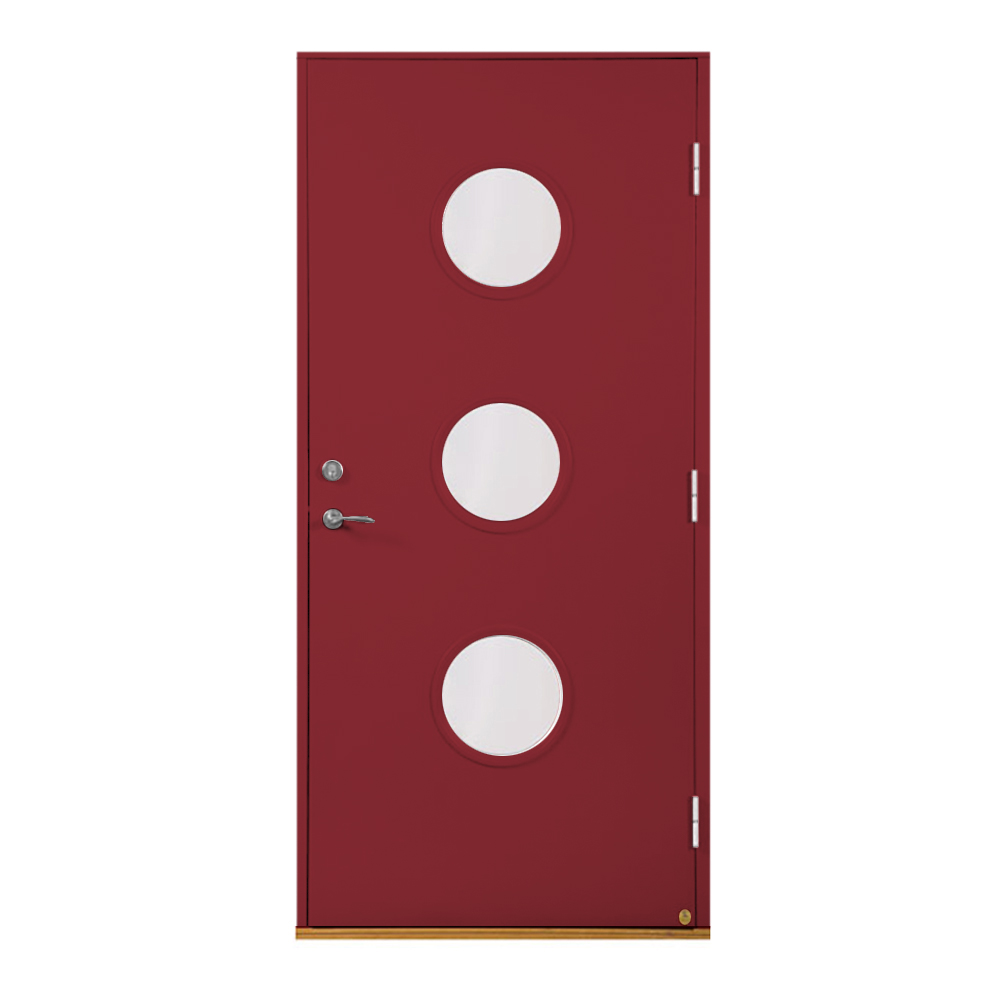 Ytterdörr Leksandsdörren Hästberg Eco74 RC2N