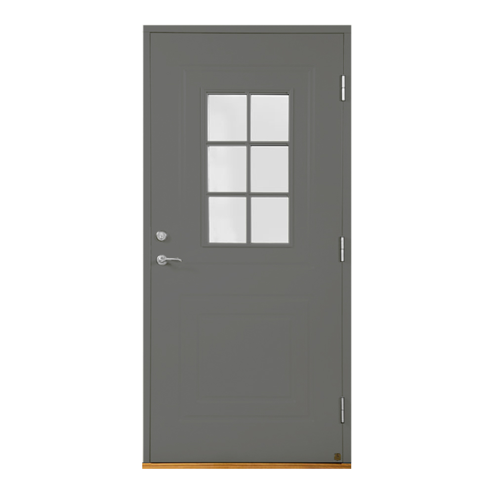 Ytterdörr Leksandsdörren Helgås Eco74 RC2N