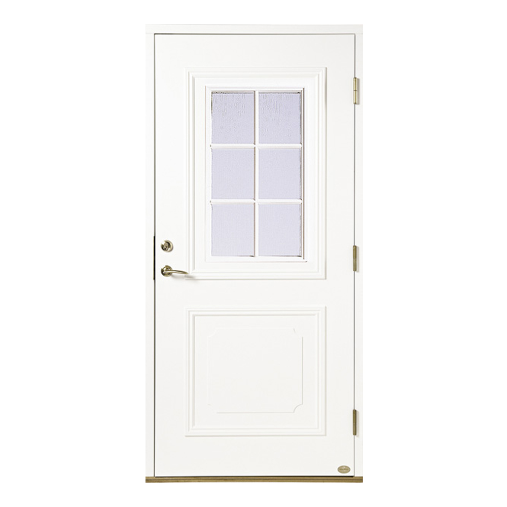 Ytterdörr Leksandsdörren Hjortnäs Glas Eco74 RC2N