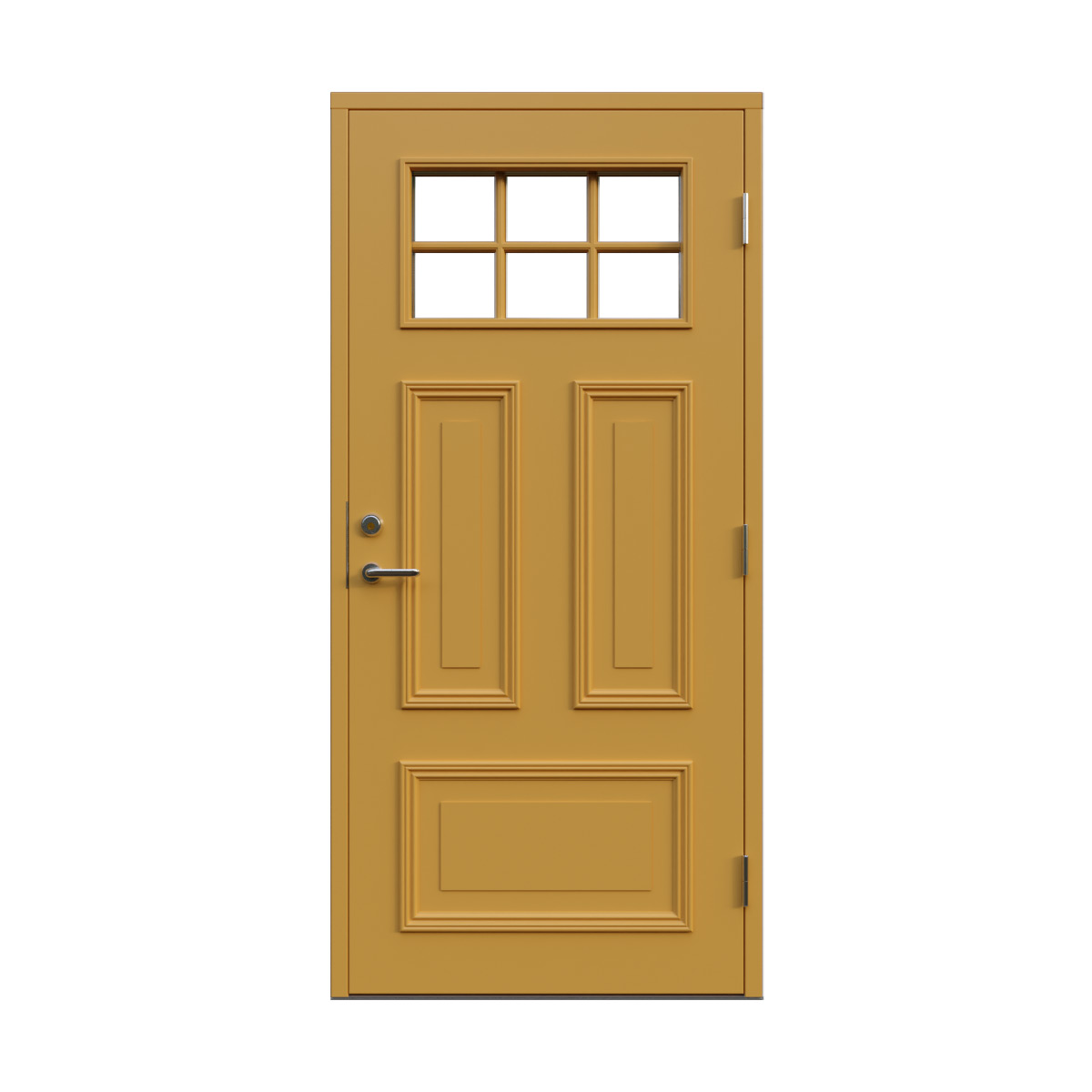 Ytterdörr Leksandsdörren Karlsvarvet Glas Eco74 RC2N