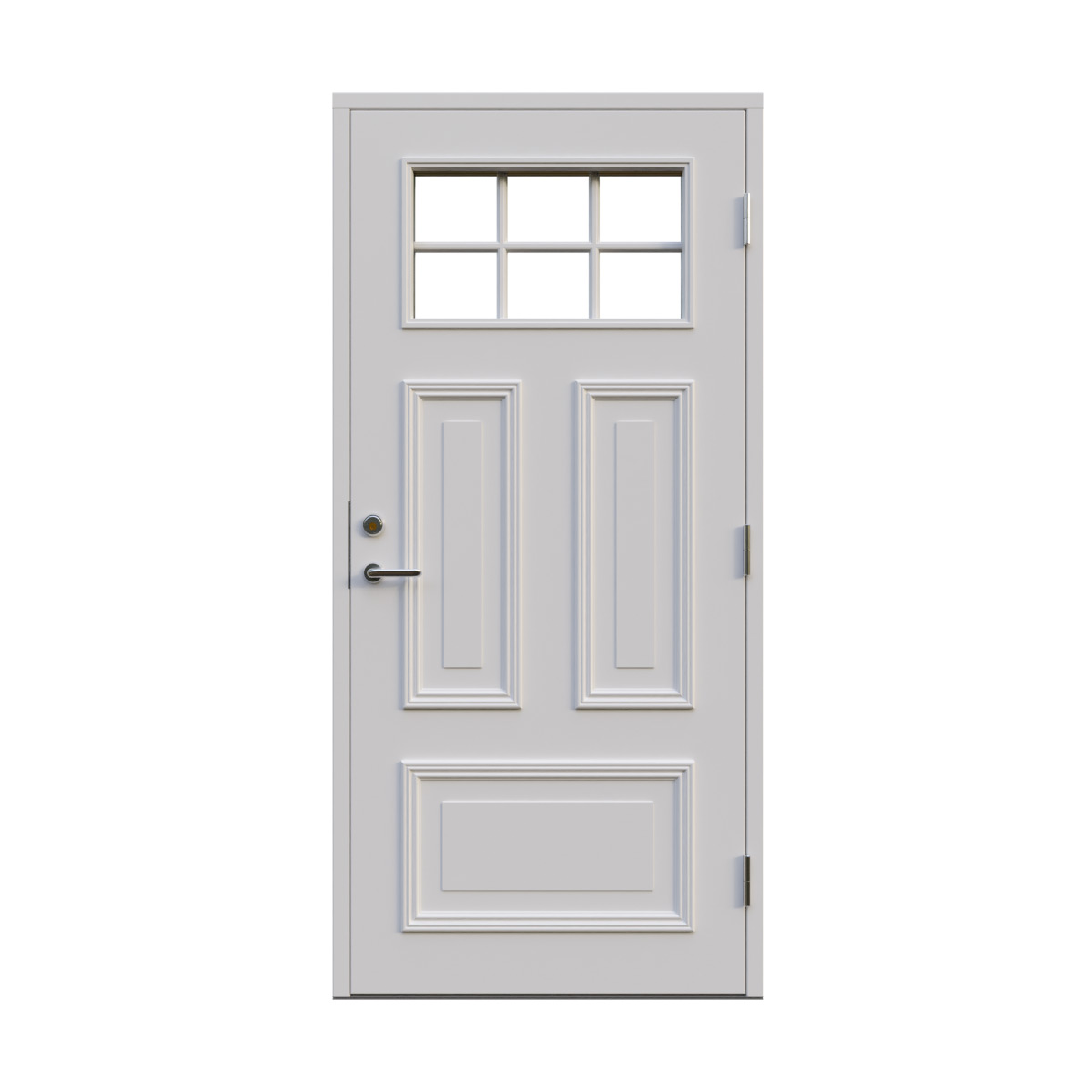 Ytterdörr Leksandsdörren Karlsvarvet Glas Eco74 RC2N