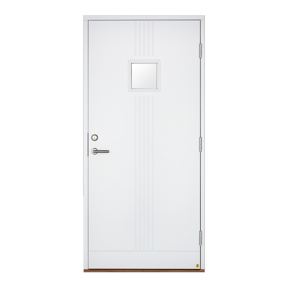 Ytterdörr Leksandsdörren Lindberg Eco74 RC2N