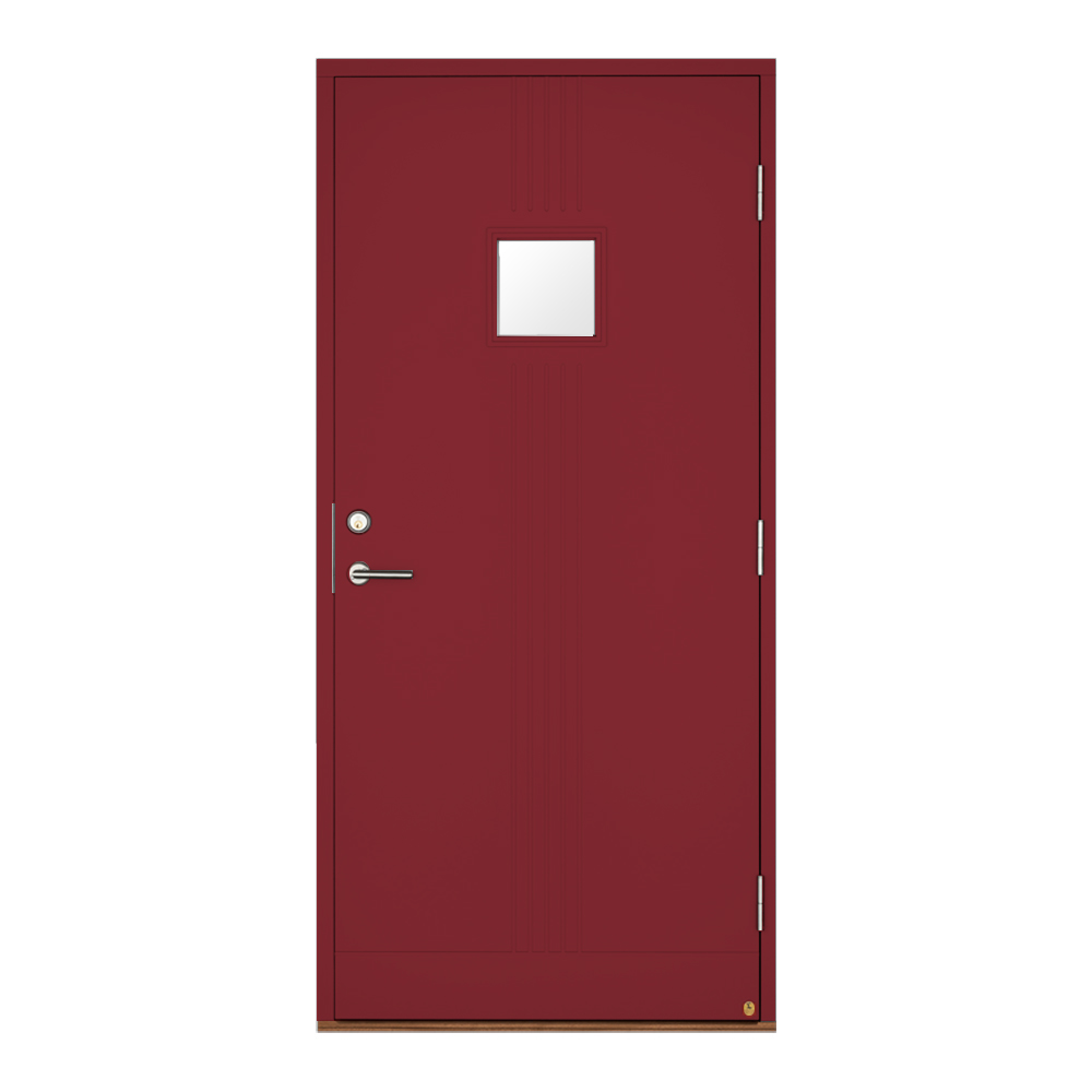 Ytterdörr Leksandsdörren Lindberg Eco74 RC2N