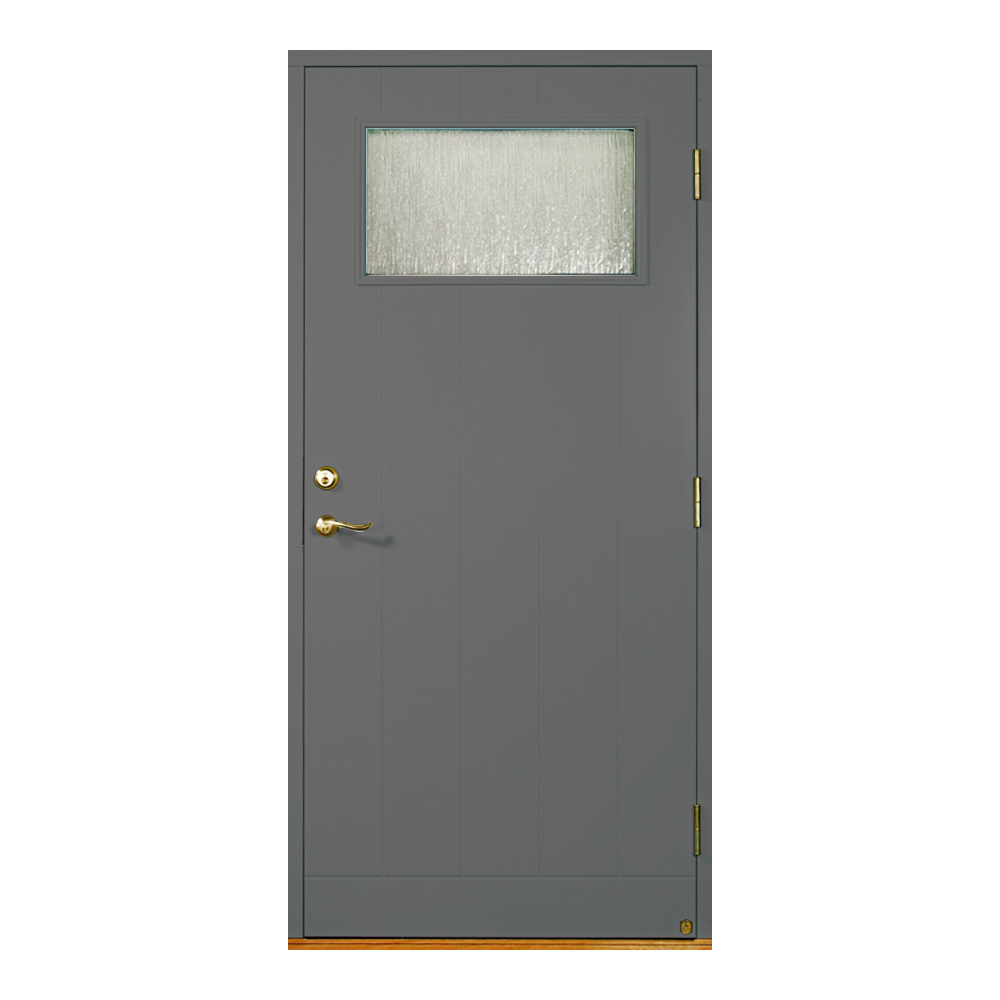 Ytterdörr Leksandsdörren Moskogen Eco74 RC2N