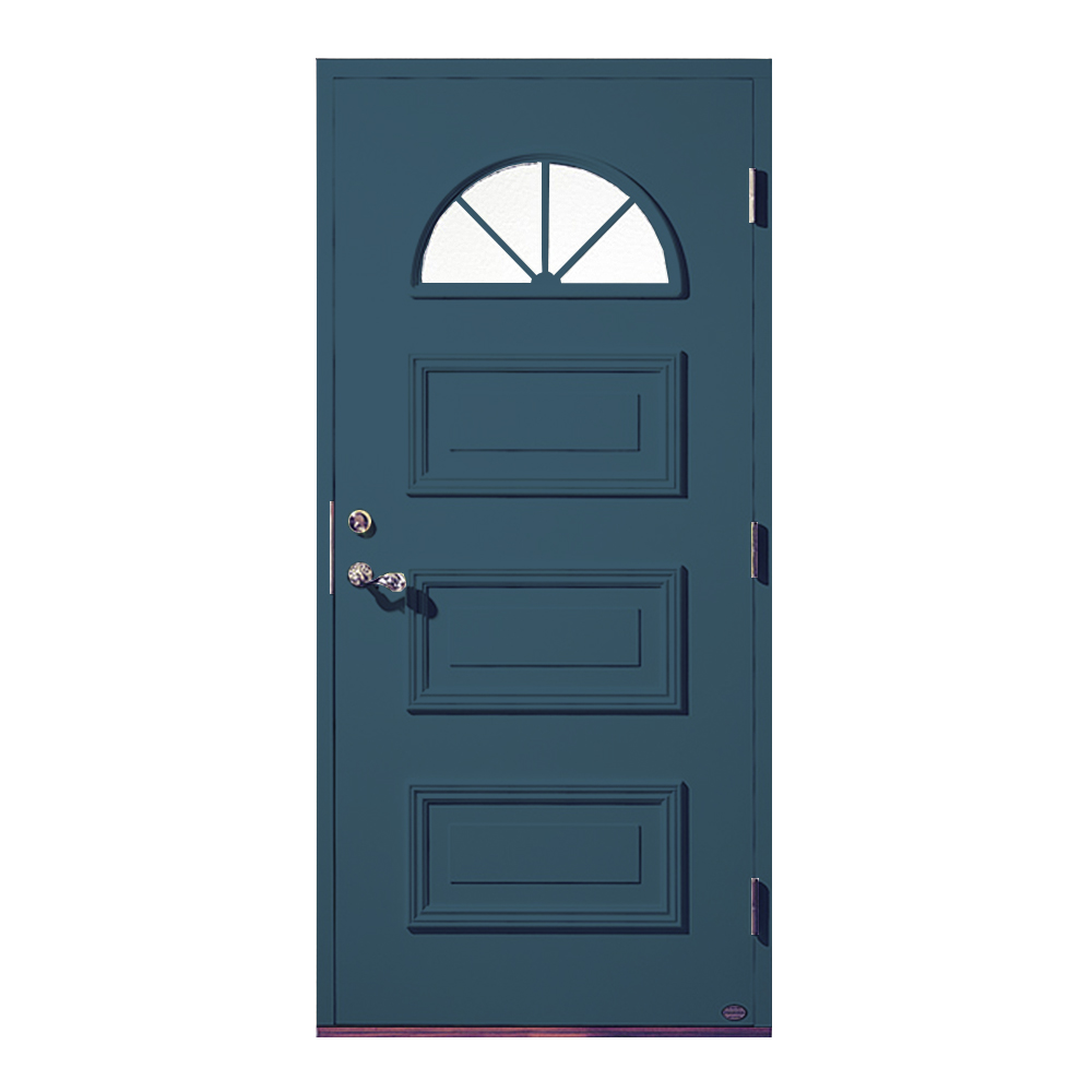 Ytterdörr Leksandsdörren Övermo Glas Eco74 RC2N