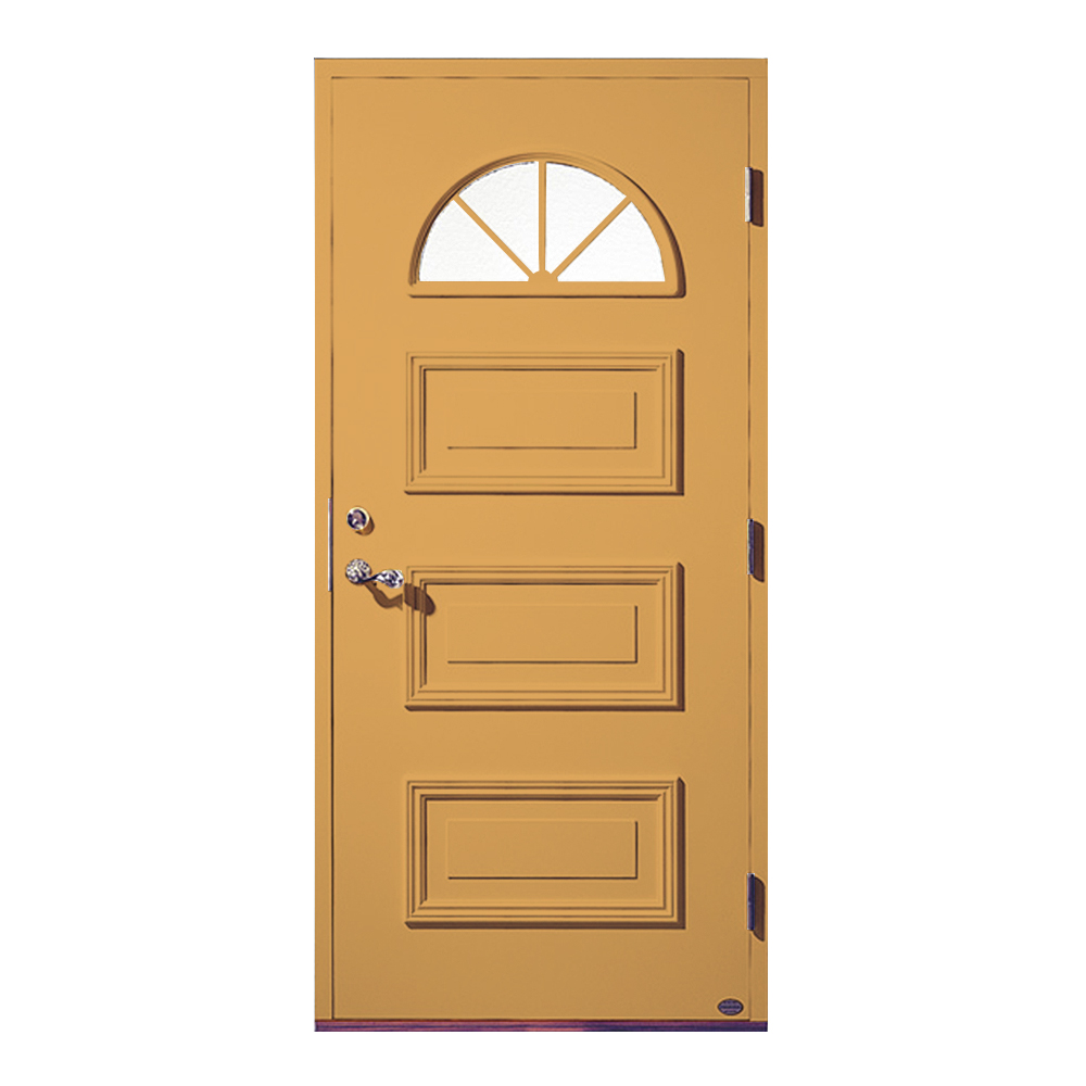 Ytterdörr Leksandsdörren Övermo Glas Eco74 RC2N