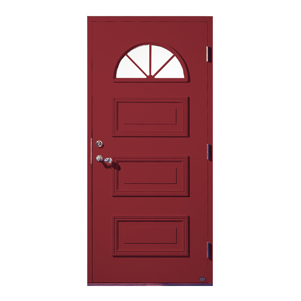 Ytterdörr Leksandsdörren Övermo Glas Eco74 RC2N