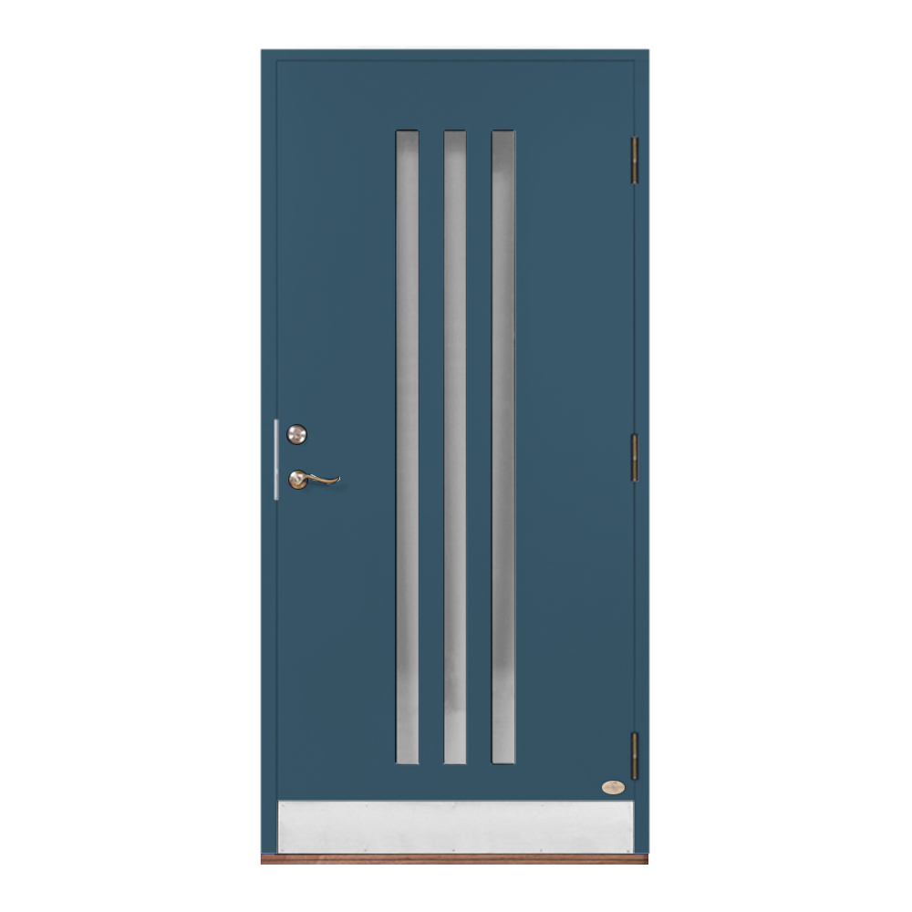 Ytterdörr Leksandsdörren Plintsberg Eco74 RC2N