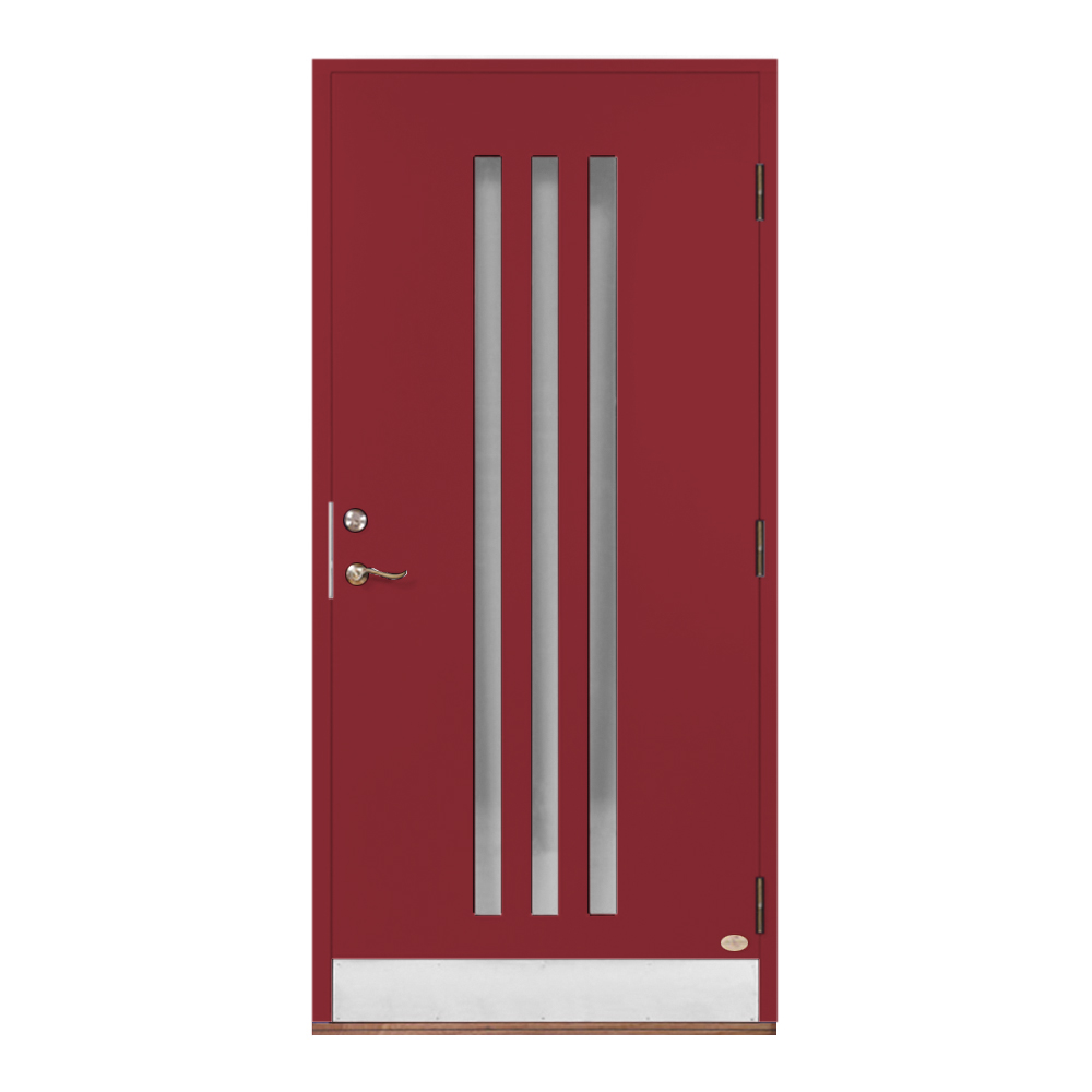 Ytterdörr Leksandsdörren Plintsberg Eco74 RC2N