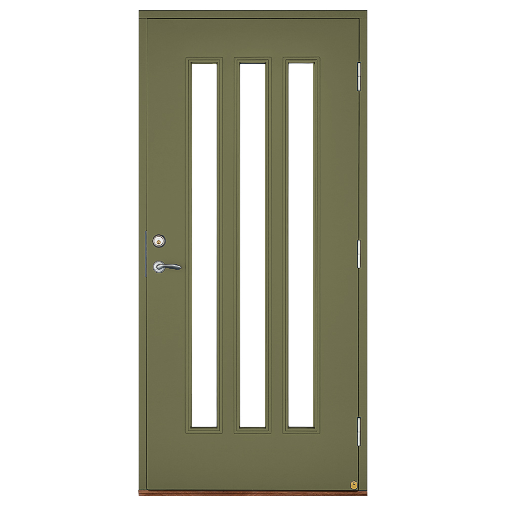 Ytterdörr Leksandsdörren Rexbo Klarglas Eco74 RC2N