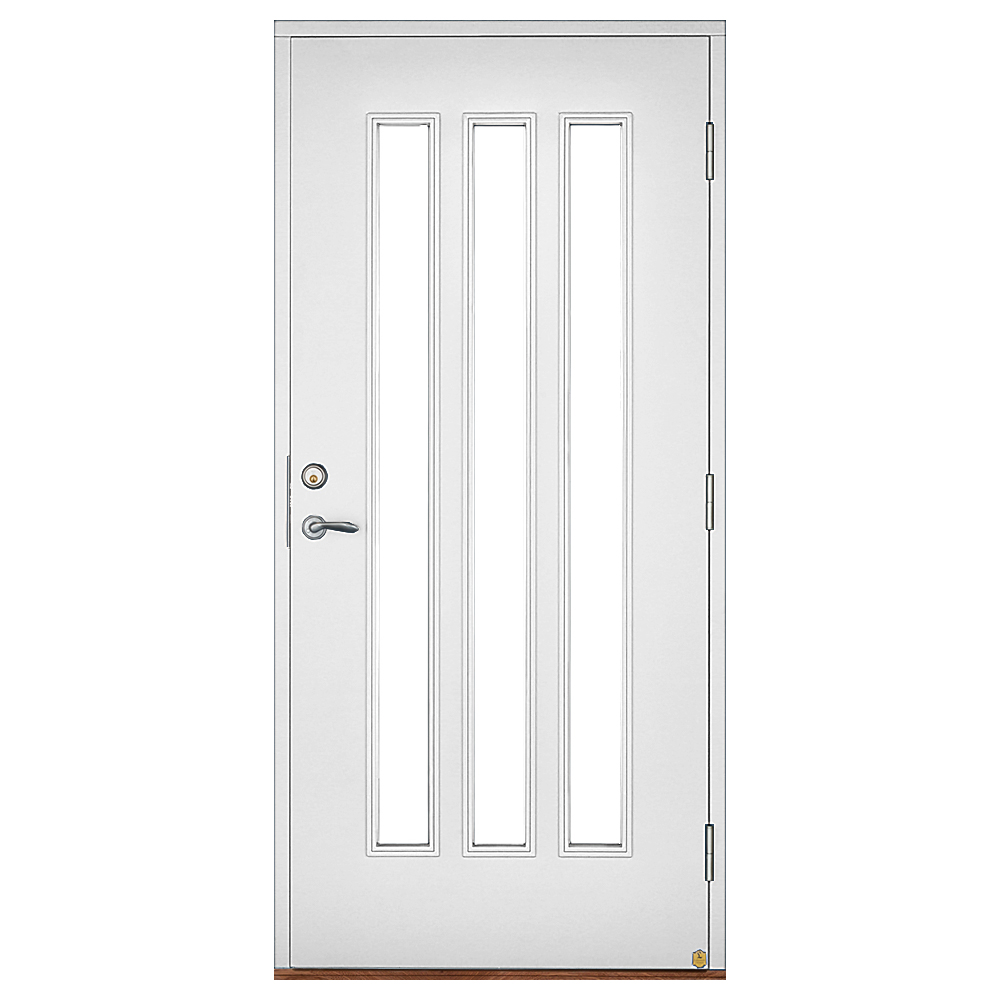 Ytterdörr Leksandsdörren Rexbo Klarglas Eco74 RC2N