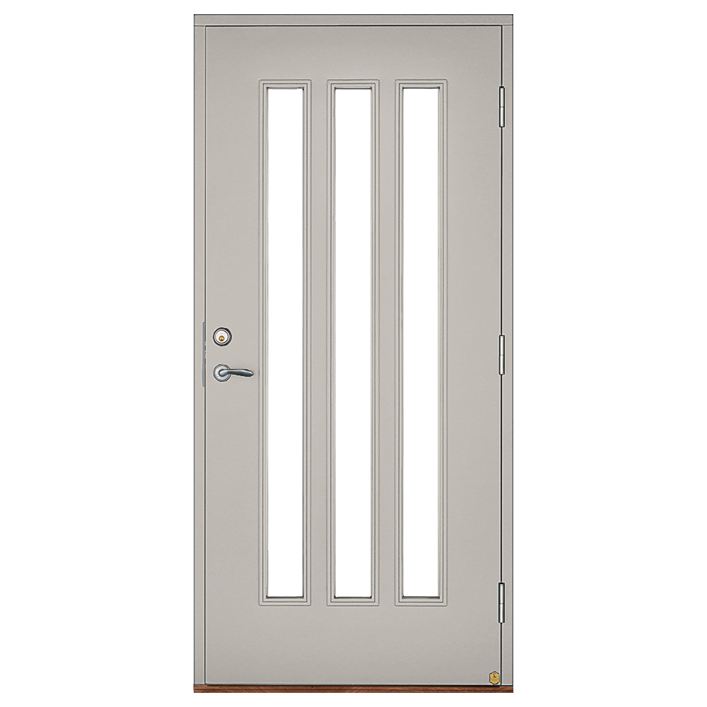 Ytterdörr Leksandsdörren Rexbo Klarglas Eco74 RC2N