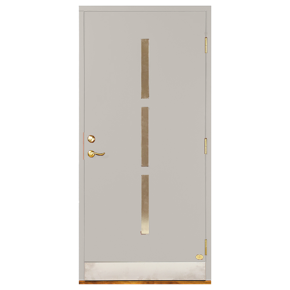 Ytterdörr Leksandsdörren Romma Klarglas Eco74 RC2N