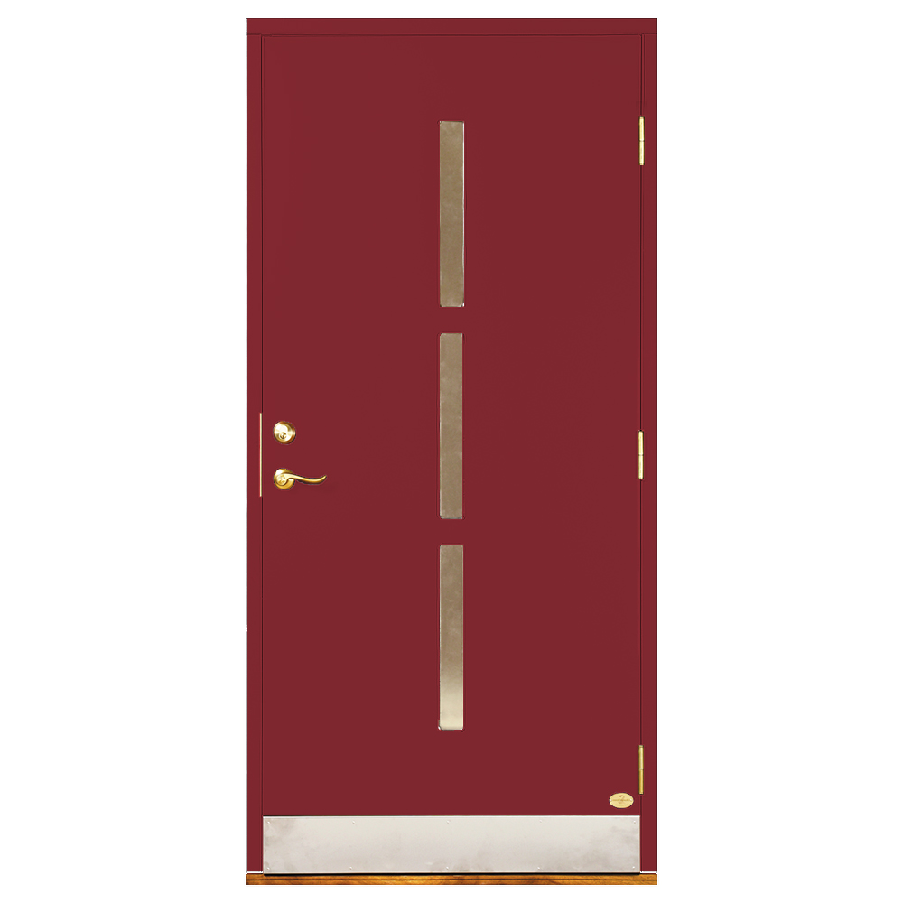 Ytterdörr Leksandsdörren Romma Klarglas Eco74 RC2N