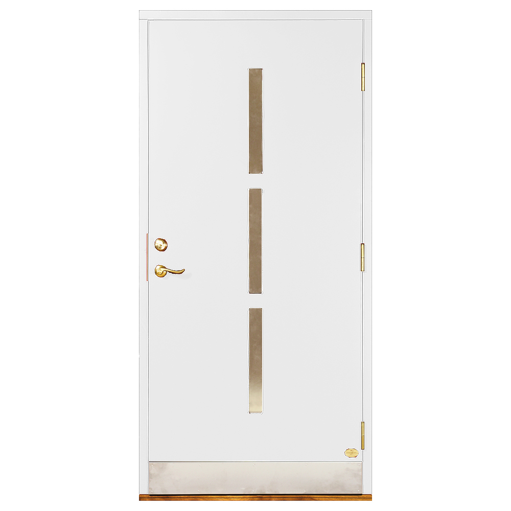 Ytterdörr Leksandsdörren Romma Klarglas Eco74 RC2N