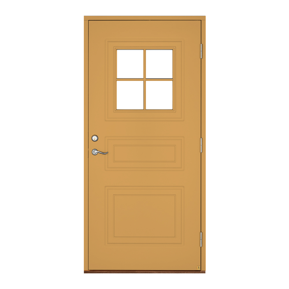 Ytterdörr Leksandsdörren Rosen Glas Eco74 RC2N