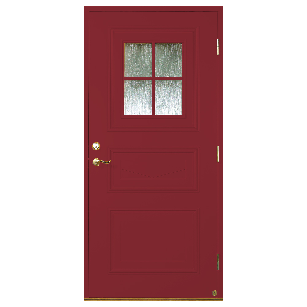 Ytterdörr Leksandsdörren Siljansnäs Klarglas Eco74 RC2N