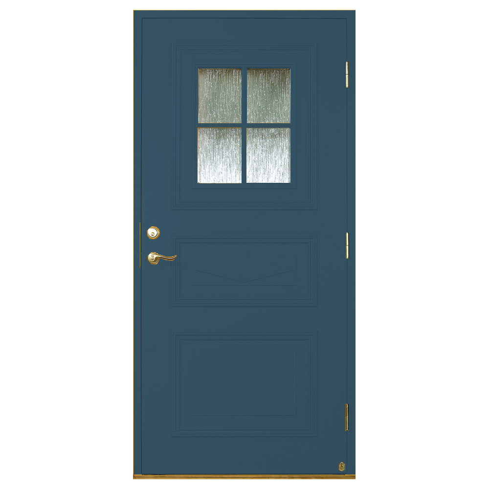 Ytterdörr Leksandsdörren Siljansnäs Klarglas Eco74 RC2N