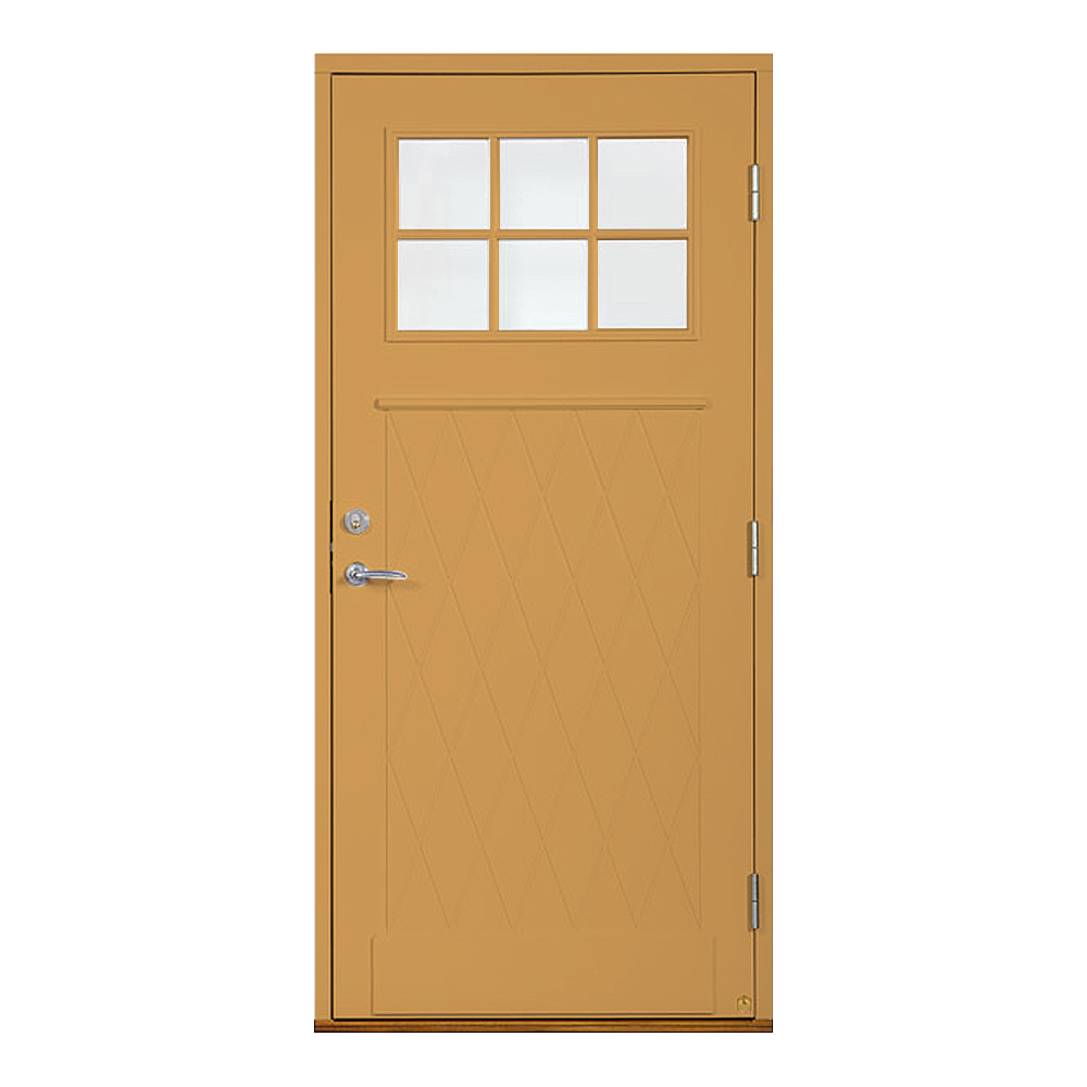 Ytterdörr Leksandsdörren Smedby Eco74 RC2N