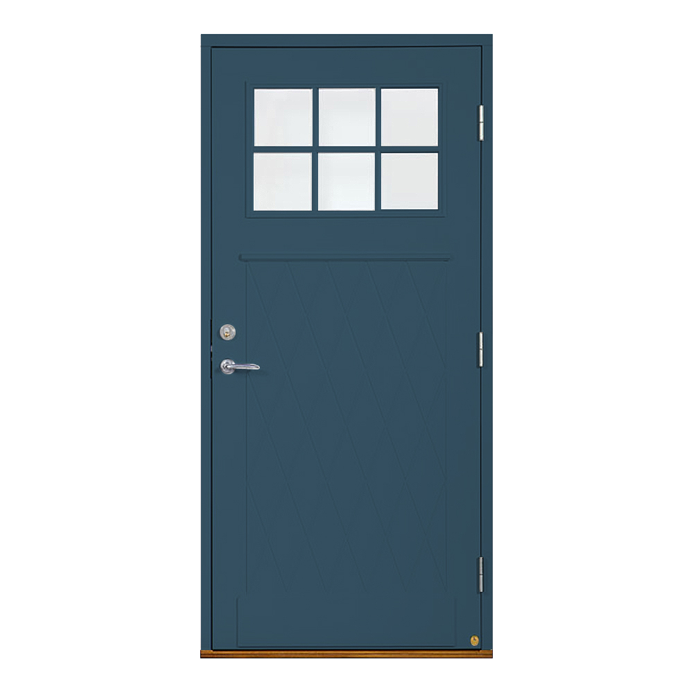 Ytterdörr Leksandsdörren Smedby Eco74 RC2N