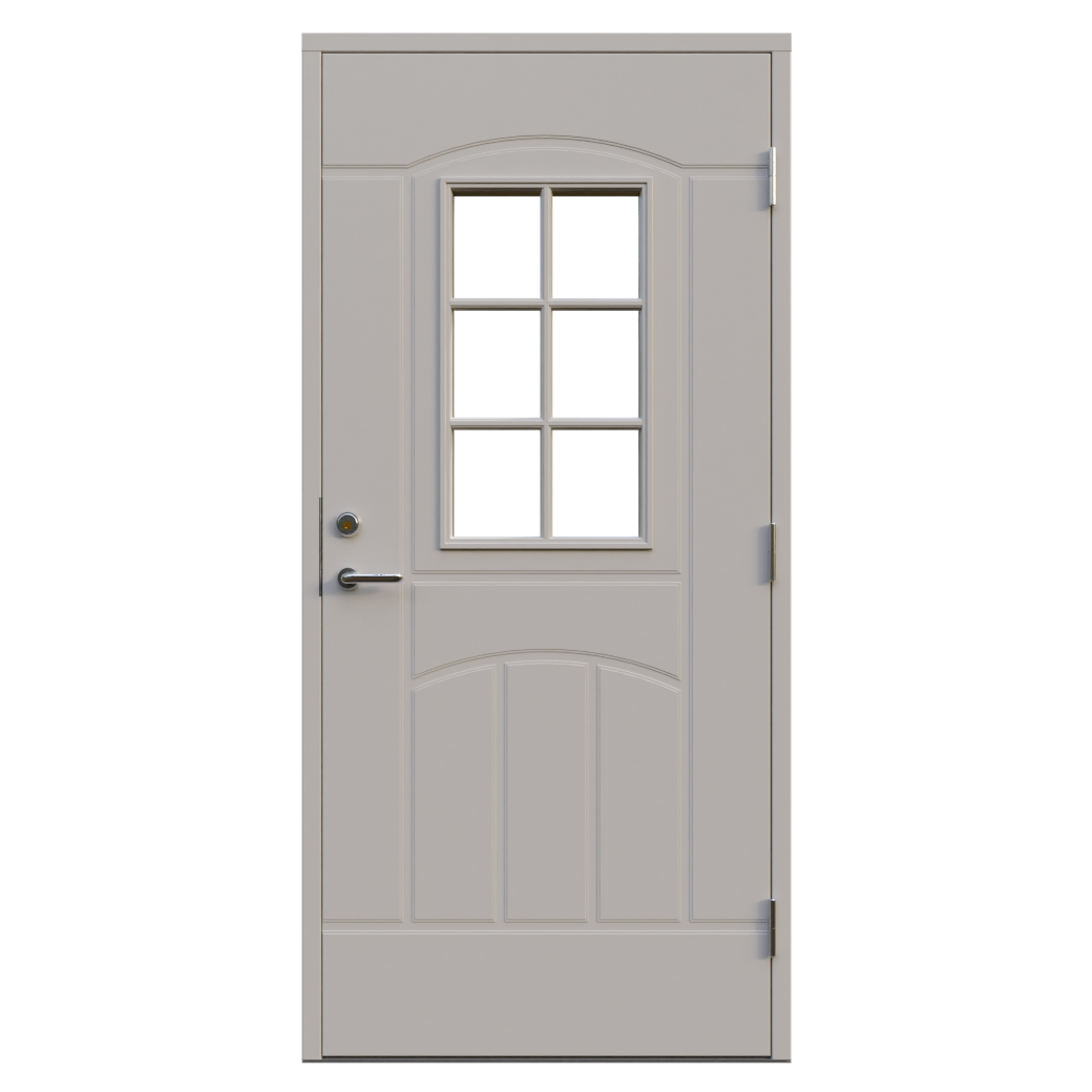 Ytterdörr Leksandsdörren Solberga Glas Classic