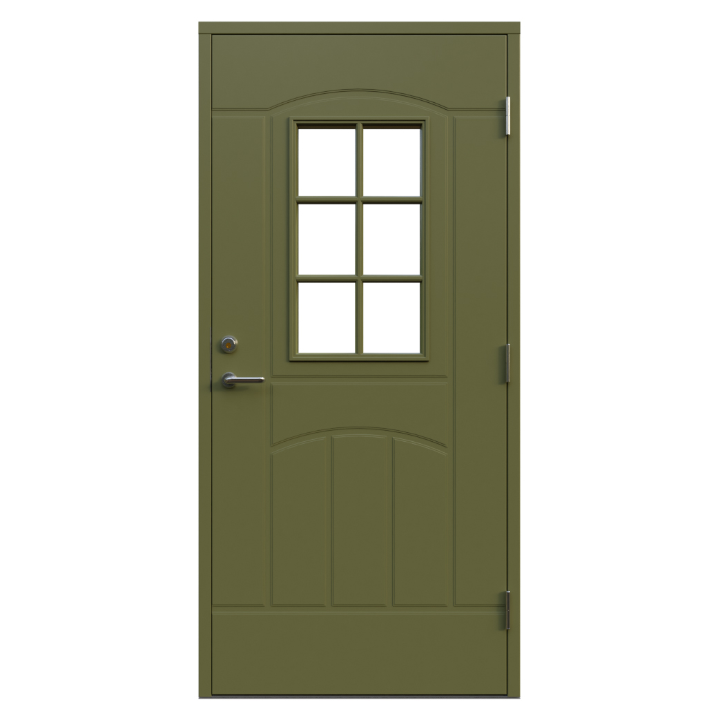 Ytterdörr Leksandsdörren Solberga Glas Classic