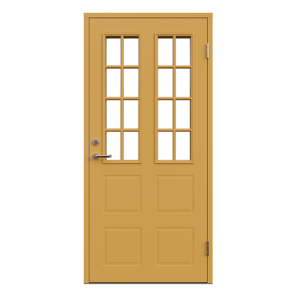 Ytterdörr Leksandsdörren Styrsjöbo Klarglas Eco74 RC2N