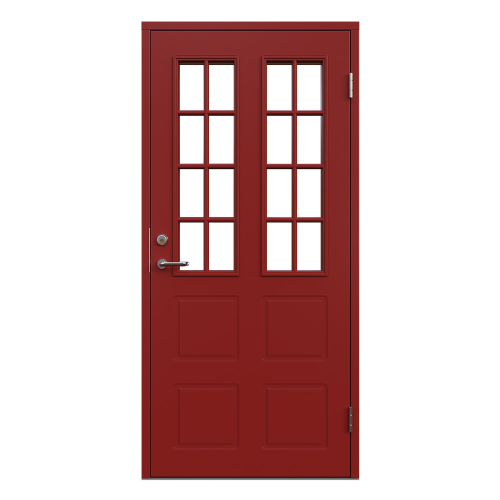 Ytterdörr Leksandsdörren Styrsjöbo Klarglas Eco74 RC2N