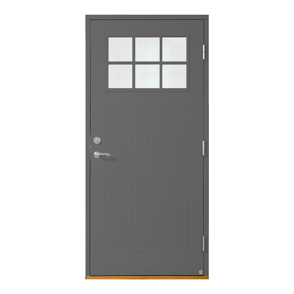 Ytterdörr Leksandsdörren Västannor Eco74 RC2N