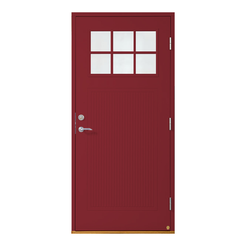 Ytterdörr Leksandsdörren Västannor Eco74 RC2N