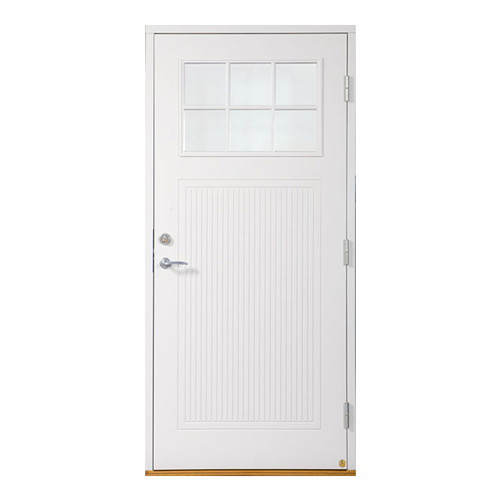 Ytterdörr Leksandsdörren Västannor Eco74 RC2N