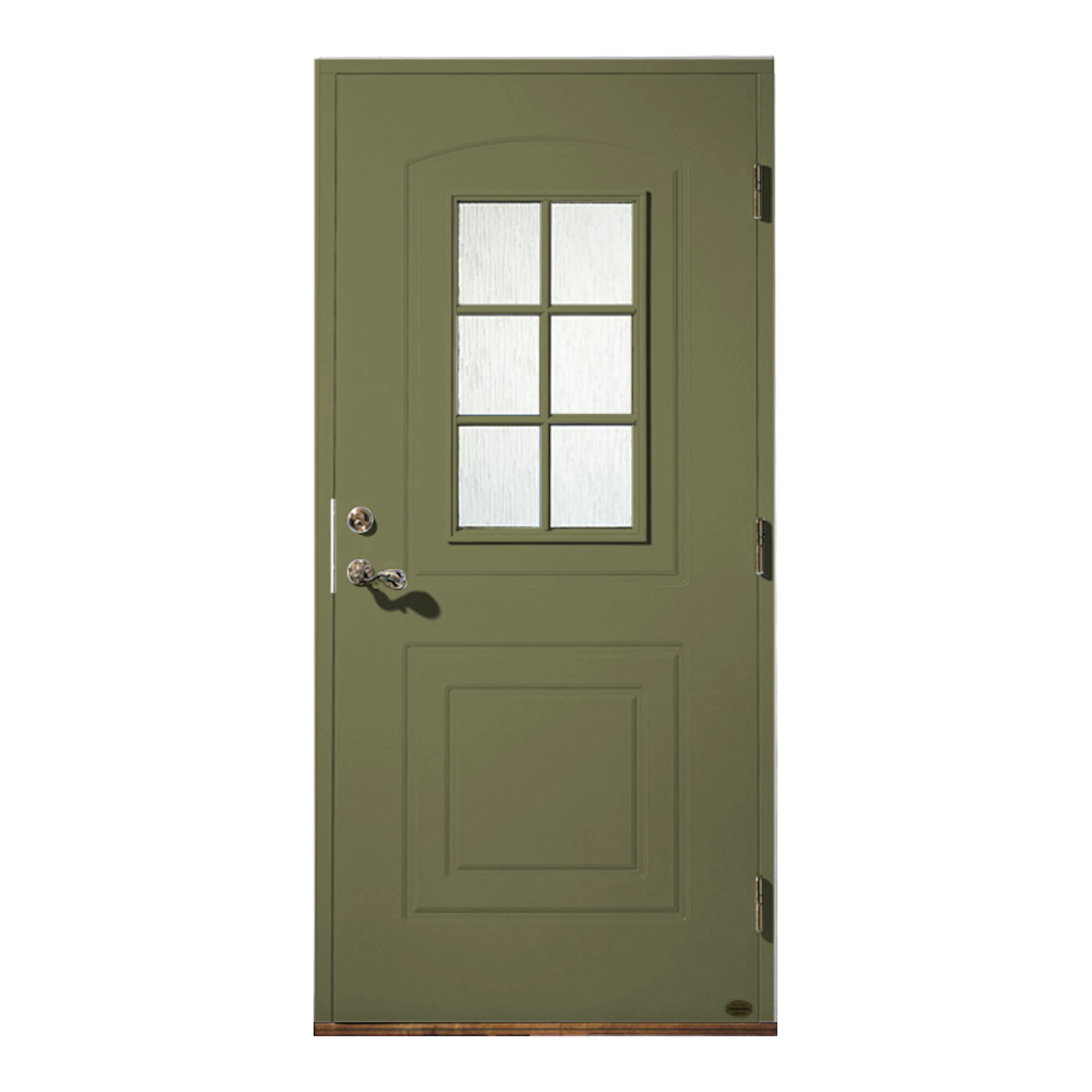 Ytterdörr Leksandsdörren Västanvik Glas Eco74 RC2N