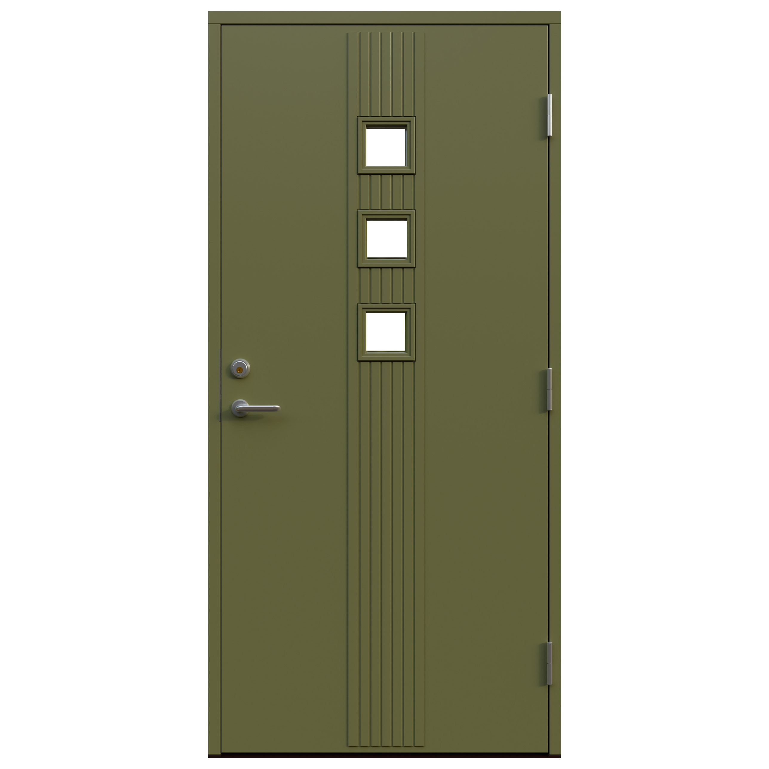 Ytterdörr Leksandsdörren Västberg Eco74 RC2N