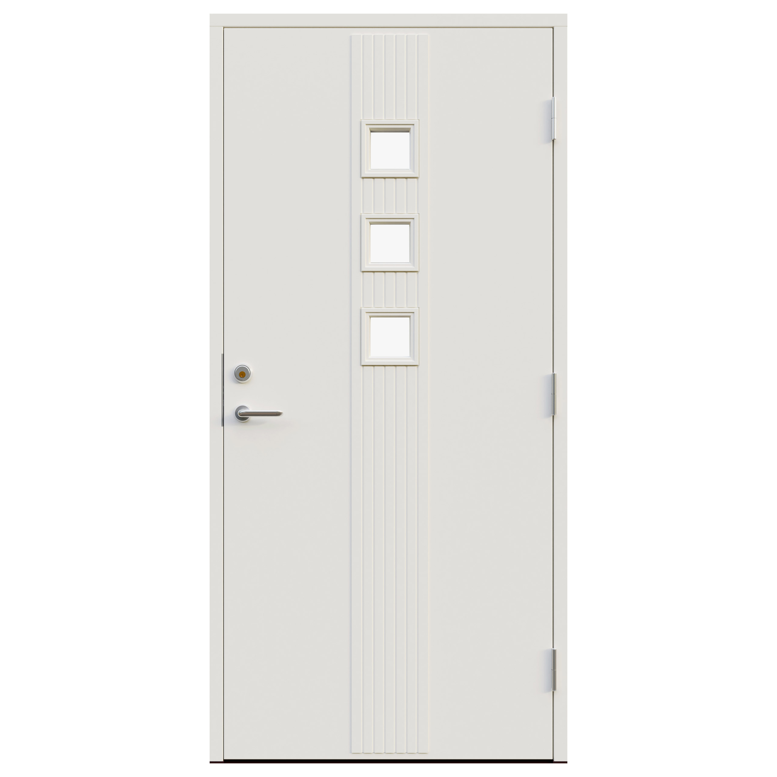 Ytterdörr Leksandsdörren Västberg Eco74 RC2N