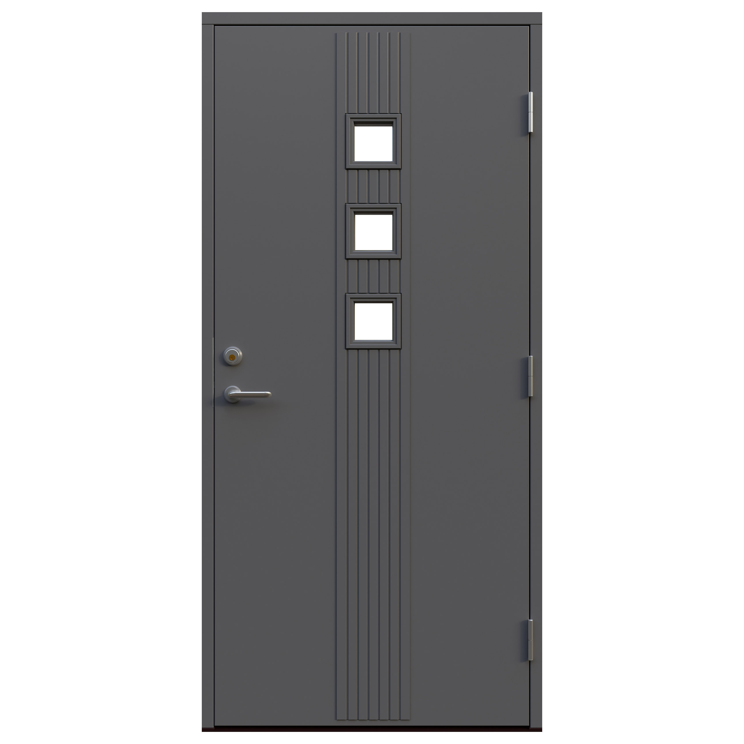 Ytterdörr Leksandsdörren Västberg Eco74 RC2N