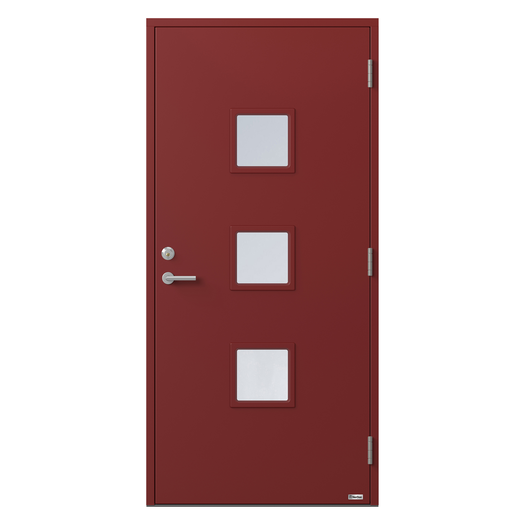 Ytterdörr NorDan Bor Kvadraten 839G3