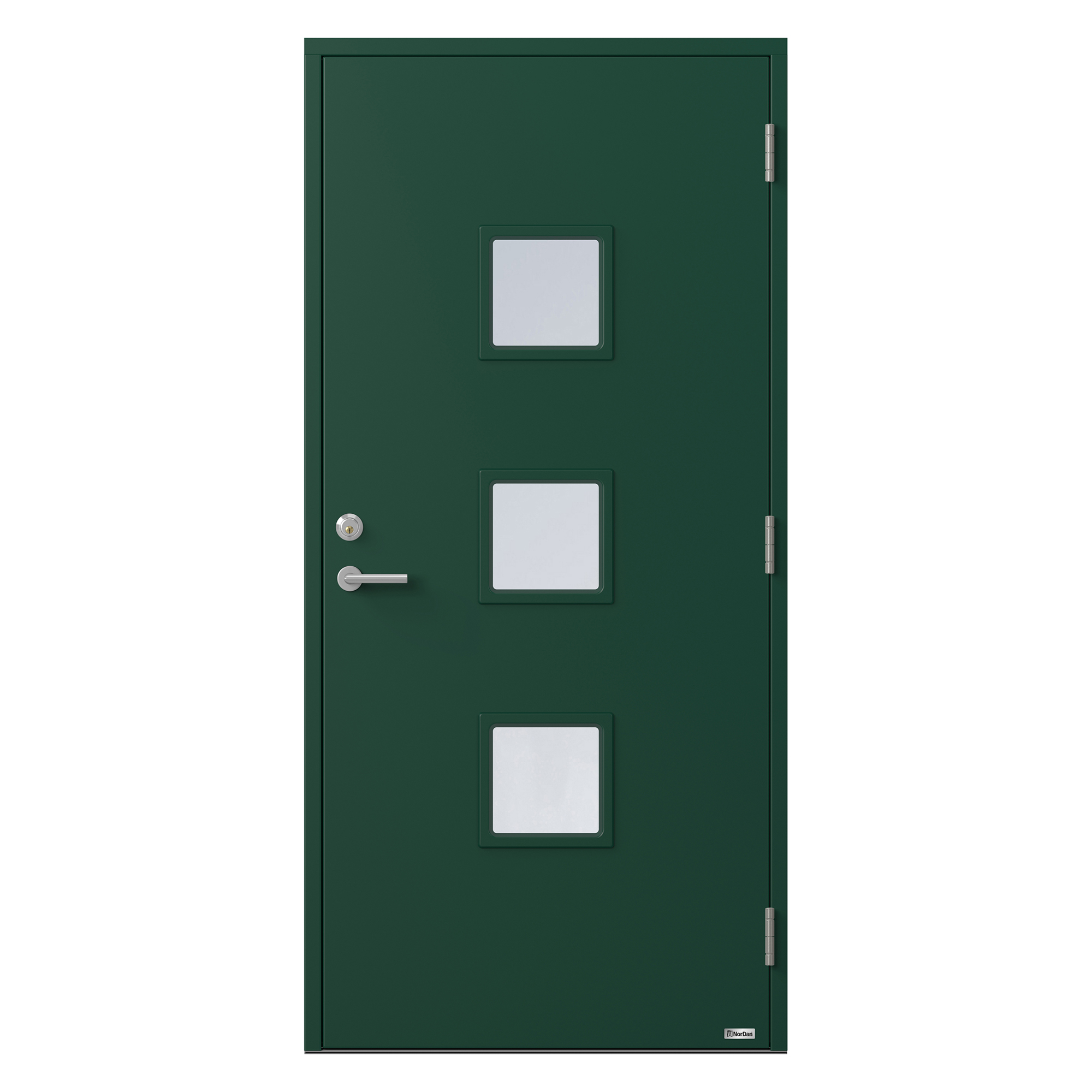 Ytterdörr NorDan Bor Kvadraten 839G3
