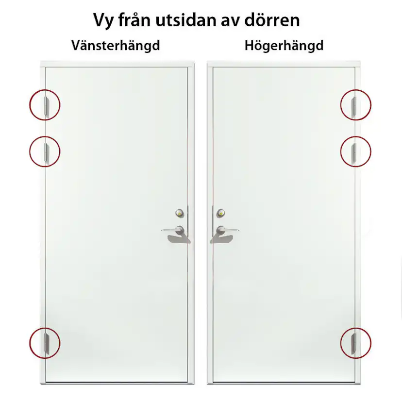 Ytterdörr SnickarPer 1002G Raster Teak Klarglas