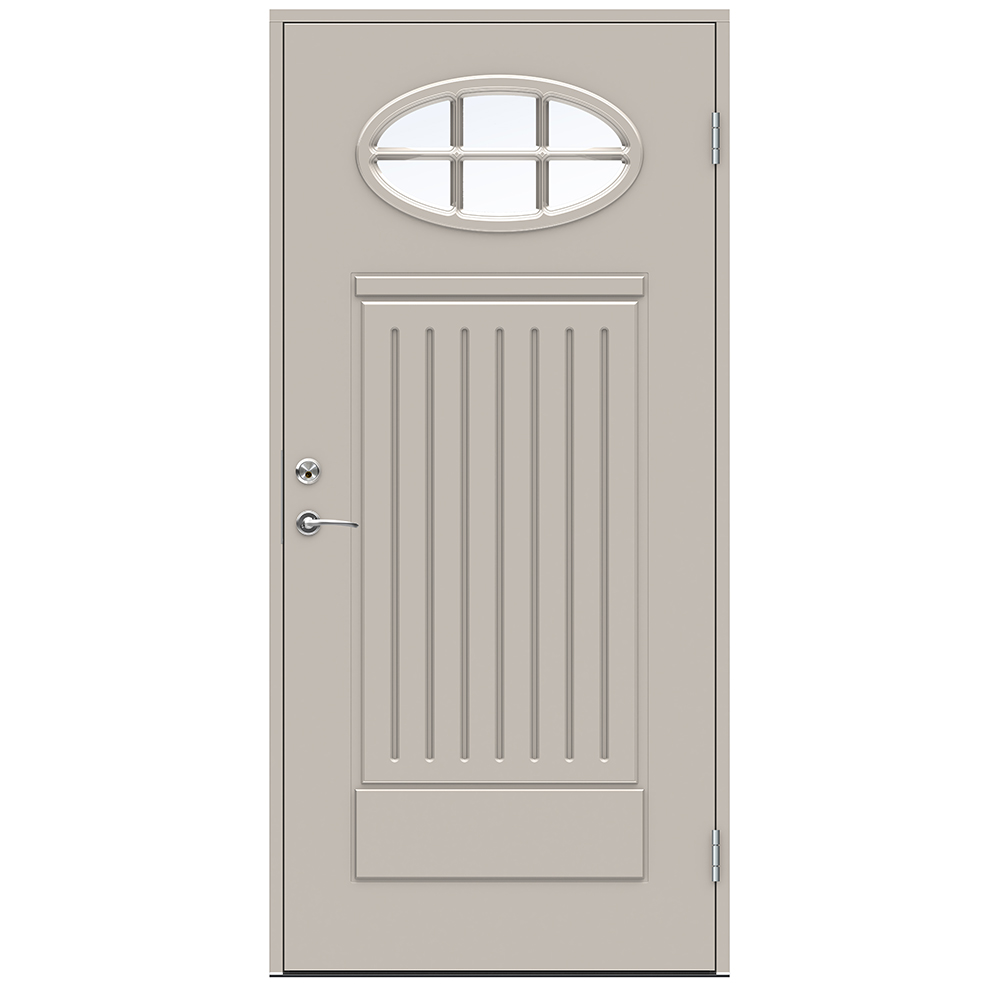 Ytterdörr Swedoor Chopin Klarglas BxH: 90x210 cm. Vänster. NCS-S-3502-Y