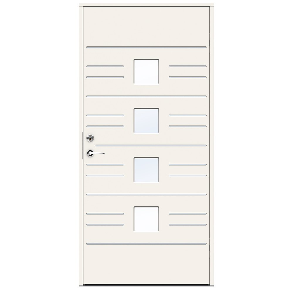 Ytterdörr Swedoor Leon Klarglas