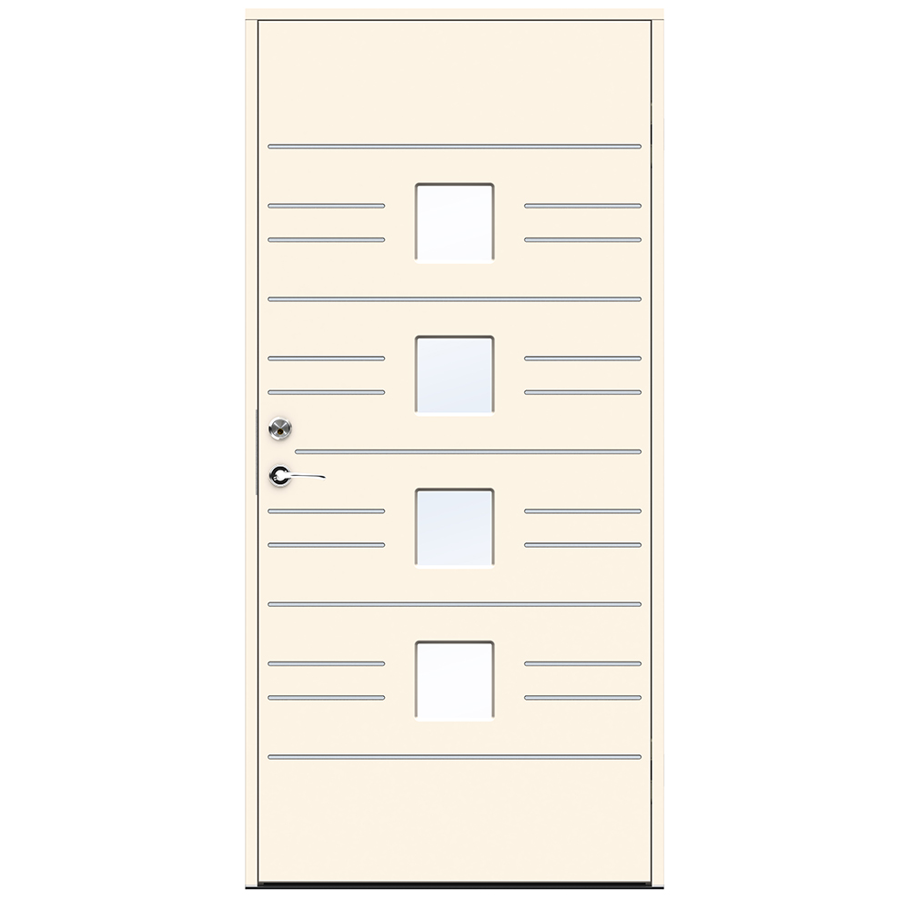 Ytterdörr Swedoor Leon Klarglas