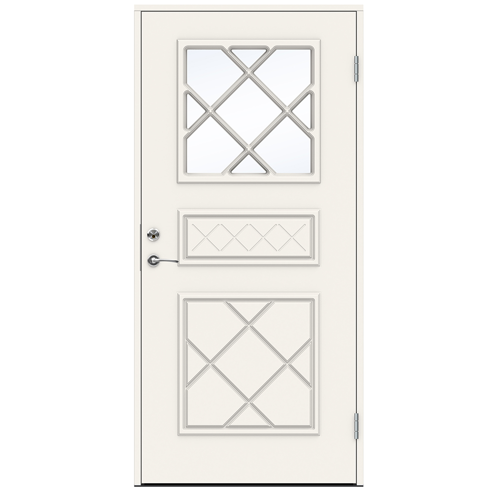 Ytterdörr Swedoor Satie Klarglas