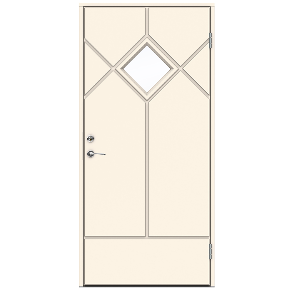 Ytterdörr Swedoor Schumann Klarglas