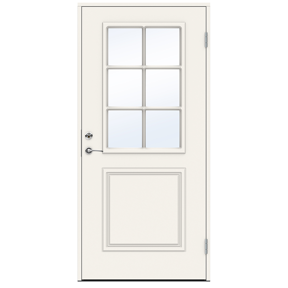 Ytterdörr Swedoor Smetana Klarglas